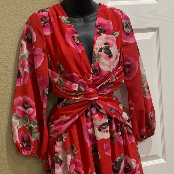 Anthropology Ranna Gill Printed Cut Out Midi
Floral Dress S - Picture 6 of 7